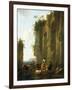 Ruins in Italy-Nicolaes Pietersz. Berchem-Framed Art Print