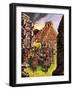 Ruins in the Forest-Ron Embleton-Framed Giclee Print