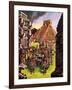 Ruins in the Forest-Ron Embleton-Framed Giclee Print
