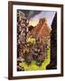 Ruins in the Forest-Ron Embleton-Framed Giclee Print