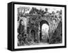 Ruins in the Middle of Kew Gardens, from "The Garden and Buildings at Kew in Surry"-Sir William Chambers-Framed Stretched Canvas