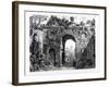 Ruins in the Middle of Kew Gardens, from "The Garden and Buildings at Kew in Surry"-Sir William Chambers-Framed Giclee Print