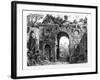 Ruins in the Middle of Kew Gardens, from "The Garden and Buildings at Kew in Surry"-Sir William Chambers-Framed Giclee Print