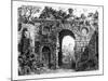 Ruins in the Middle of Kew Gardens, from "The Garden and Buildings at Kew in Surry"-Sir William Chambers-Mounted Giclee Print