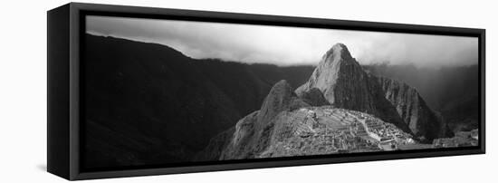 Ruins, Machu Picchu, Peru-null-Framed Stretched Canvas