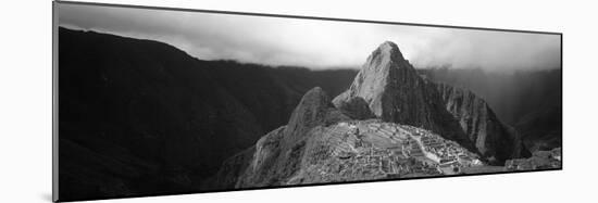 Ruins, Machu Picchu, Peru-null-Mounted Photographic Print