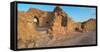 Ruins of a fort, Masada, Israel-null-Framed Stretched Canvas