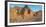 Ruins of a fort, Masada, Israel-null-Framed Photographic Print