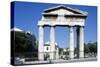 Ruins of a Roman Temple in the Agora, Athens, Greece-null-Stretched Canvas