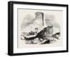 Ruins of a Saxon Fortress at Pevensey-null-Framed Giclee Print