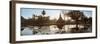 Ruins of a Temple at Dusk, Sukhothai Historical Park, Sukhothai, Thailand-null-Framed Photographic Print