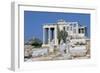 Ruins of a Temple, the Erechtheum, Acropolis, Athens, Attica, Greece-null-Framed Giclee Print