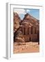 Ruins of Ad Deir Monastery at Ancient Nabatean City of Petra, Wadi Musa, Ma'an Governorate, Jordan-null-Framed Photographic Print