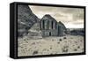 Ruins of Ad Deir Monastery at Ancient Nabatean City of Petra, Wadi Musa, Ma'an Governorate, Jordan-null-Framed Stretched Canvas