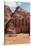 Ruins of Ad Deir Monastery at Ancient Nabatean City of Petra, Wadi Musa, Ma'an Governorate, Jordan-null-Stretched Canvas