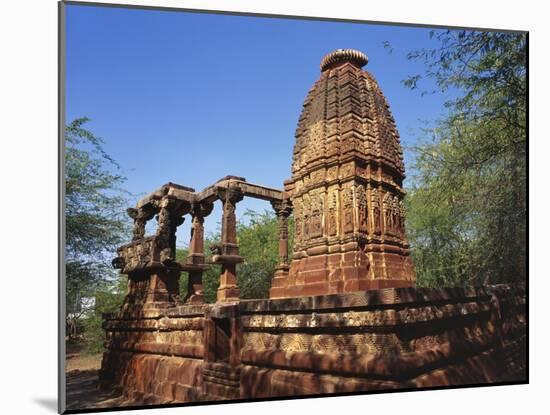 Ruins of an Ancient Surya Temple, Osian, Jodhpur, Rajasthan, India-Richard Ashworth-Mounted Photographic Print