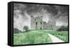 Ruins of an Old Castle-Micha Klootwijk-Framed Stretched Canvas