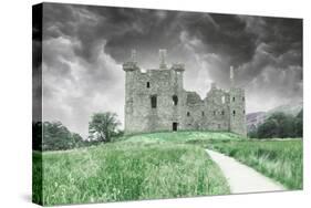 Ruins of an Old Castle-Micha Klootwijk-Stretched Canvas