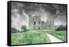 Ruins of an Old Castle-Micha Klootwijk-Framed Stretched Canvas
