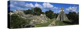 Ruins of an Old Temple, Tikal, Guatemala-null-Stretched Canvas