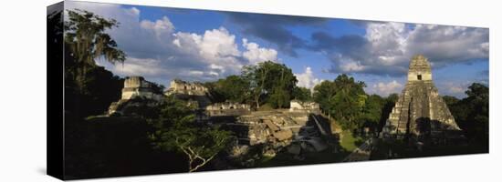 Ruins of an Old Temple, Tikal, Guatemala-null-Stretched Canvas