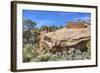 Ruins of Ancestral Puebloans, Dating from Between 900 Ad and 1200 Ad, Holly Group-Richard Maschmeyer-Framed Photographic Print