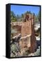 Ruins of Ancestral Puebloans, Square Tower, Dating from Between 900 Ad and 1200 Ad-Richard Maschmeyer-Framed Stretched Canvas