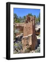 Ruins of Ancestral Puebloans, Square Tower, Dating from Between 900 Ad and 1200 Ad-Richard Maschmeyer-Framed Photographic Print