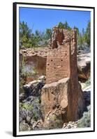 Ruins of Ancestral Puebloans, Square Tower, Dating from Between 900 Ad and 1200 Ad-Richard Maschmeyer-Framed Premium Photographic Print