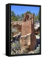 Ruins of Ancestral Puebloans, Square Tower, Dating from Between 900 Ad and 1200 Ad-Richard Maschmeyer-Framed Stretched Canvas