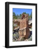 Ruins of Ancestral Puebloans, Square Tower, Dating from Between 900 Ad and 1200 Ad-Richard Maschmeyer-Framed Photographic Print