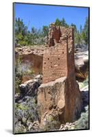 Ruins of Ancestral Puebloans, Square Tower, Dating from Between 900 Ad and 1200 Ad-Richard Maschmeyer-Mounted Photographic Print
