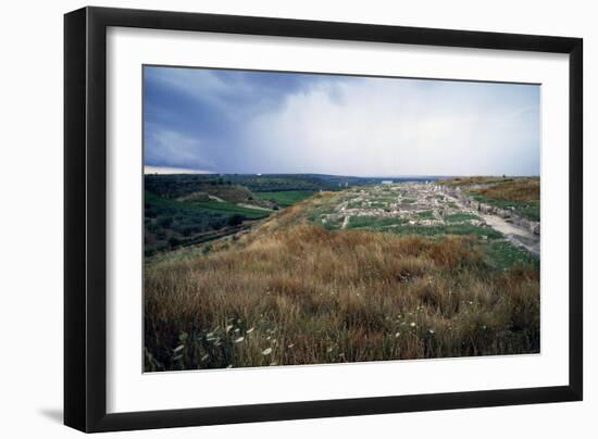 Ruins of Ancient City of Cannae, Battle of Cannae, Puglia, Italy-null-Framed Giclee Print