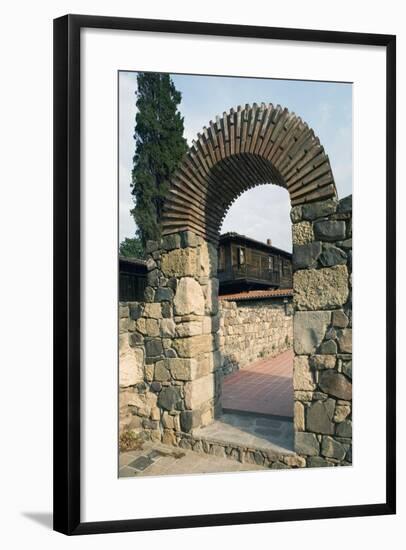 Ruins of Ancient City, Sozopol, Bulgaria-null-Framed Giclee Print