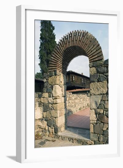 Ruins of Ancient City, Sozopol, Bulgaria-null-Framed Giclee Print