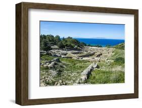 Ruins of Ancient Kameiros, Kalavarda, Rhodes, Dodecanese Islands, Greek Islands, Greece-Michael Runkel-Framed Photographic Print