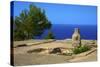 Ruins of Ancient Palace, Vouni, North Cyprus, Cyprus, Mediterranean, Europe-Neil Farrin-Stretched Canvas