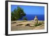 Ruins of Ancient Palace, Vouni, North Cyprus, Cyprus, Mediterranean, Europe-Neil Farrin-Framed Photographic Print