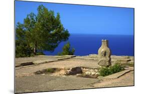 Ruins of Ancient Palace, Vouni, North Cyprus, Cyprus, Mediterranean, Europe-Neil Farrin-Mounted Photographic Print