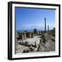 Ruins of Ancient Roman Baths, Antonine Baths, Carthage, UNESCO World Heritage Site, Tunis, Tunisia,-Stuart Black-Framed Photographic Print