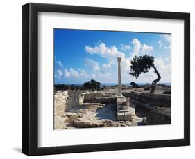 Ruins of Ancient Roman City of Curium, Kourion, Cyprus-null-Framed Premium Giclee Print
