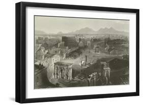 Ruins of Ancient Rome-null-Framed Giclee Print