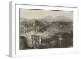 Ruins of Ancient Rome-null-Framed Giclee Print