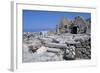 Ruins of Ancient Thera, Santorini Island, Greece-null-Framed Giclee Print