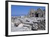 Ruins of Ancient Thera, Santorini Island, Greece-null-Framed Giclee Print