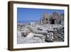 Ruins of Ancient Thera, Santorini Island, Greece-null-Framed Giclee Print