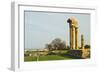 Ruins of Apollo Temple at the Acropolis of Rhodes-Jochen Schlenker-Framed Photographic Print