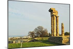 Ruins of Apollo Temple at the Acropolis of Rhodes-Jochen Schlenker-Mounted Photographic Print