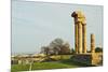 Ruins of Apollo Temple at the Acropolis of Rhodes-Jochen Schlenker-Mounted Photographic Print