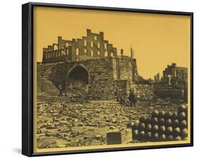 Ruins of Arsenal Richmond Virginia-null-Framed Poster